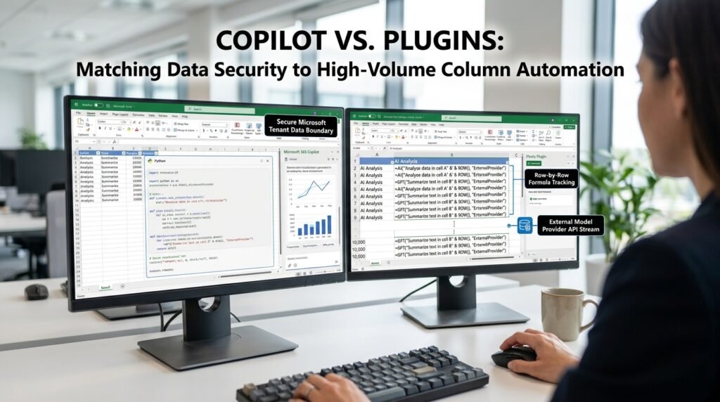 Microsoft Copilot vs Excel AI plugins