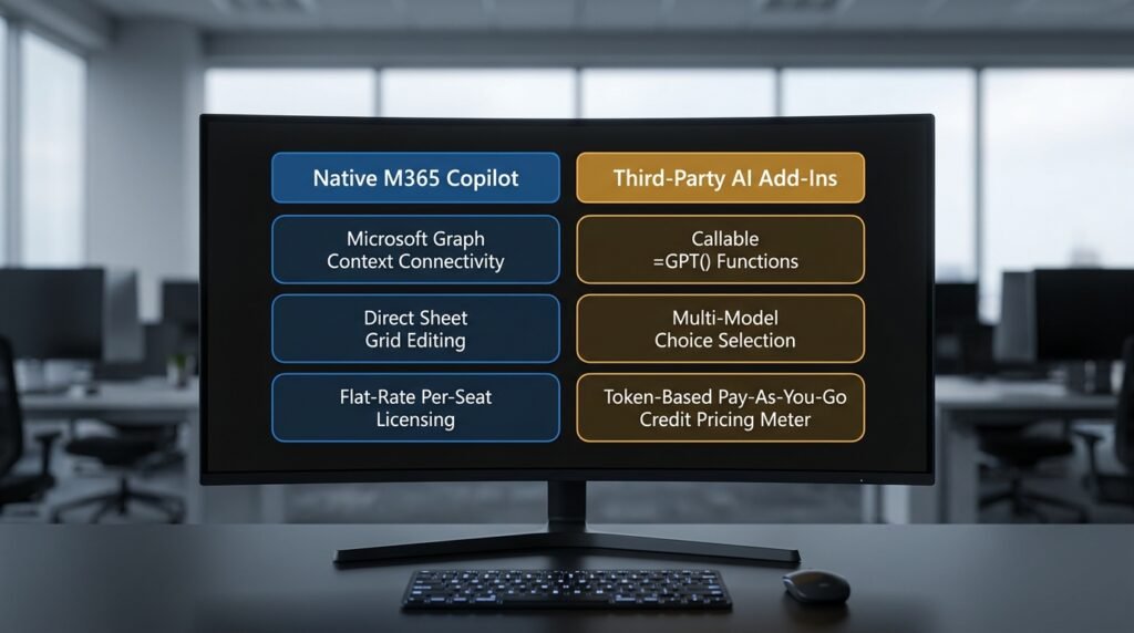 Microsoft Copilot vs Excel AI plugins