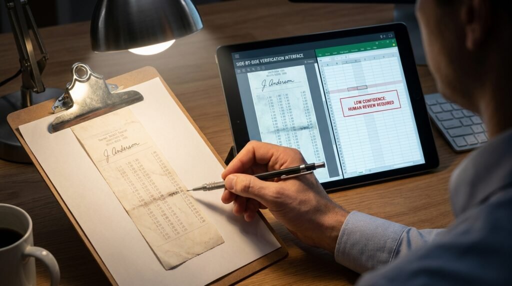 manual data entry vs AI document scanning