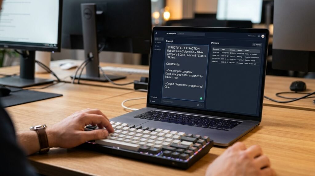 Formatting errors that break AI data extraction in large PDFs