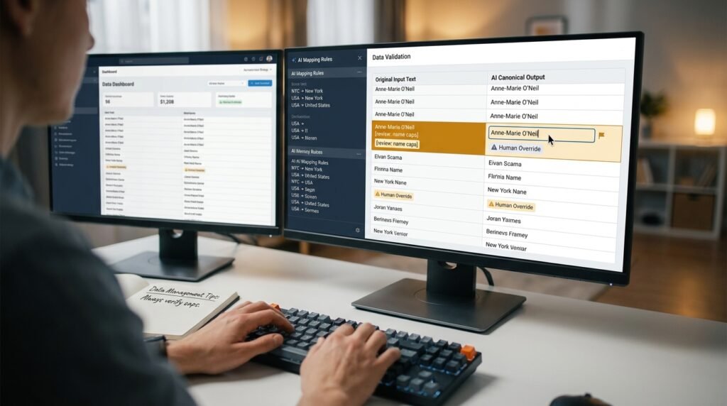 Using AI add-ons to clean messy text formats in Google Sheets