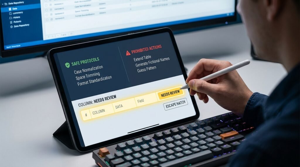 stop AI hallucinating spreadsheet data
