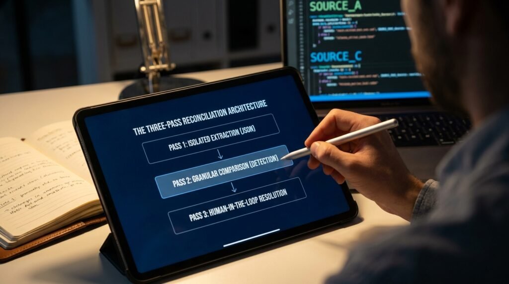 reconciling conflicting meeting notes ai